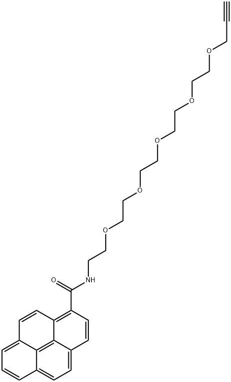 Pyrene -PEG5-propargyl Pyrene -PEG5-propargyl