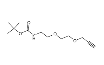 Propargyl-PEG2-NHBoc Propargyl-PEG2-NHBoc