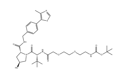 VH032-PEG2-NH-Boc VH032-PEG2-NH-Boc