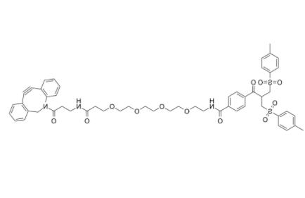 Bis-sulfone-PEG4-DBCO Bis-sulfone-PEG4-DBCO