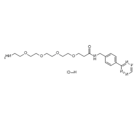 Tetrazine-PEG4-amine (hydrochloride) Tetrazine-PEG4-amine (hydrochloride)
