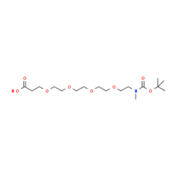 N-methyl-N-(t-Boc)-PEG4-acid  