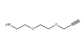 HC≡C-CH2-PEG2-NH2 HC≡C-CH2-PEG2-NH2