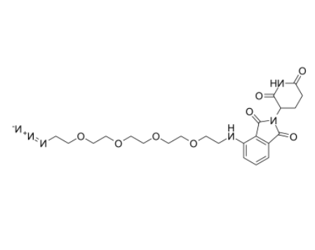 Pomalidomide-PEG4-azide Pomalidomide-PEG4-azide