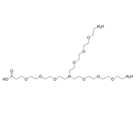 N-(acid-PEG3)-N-bis(PEG3-amine) 