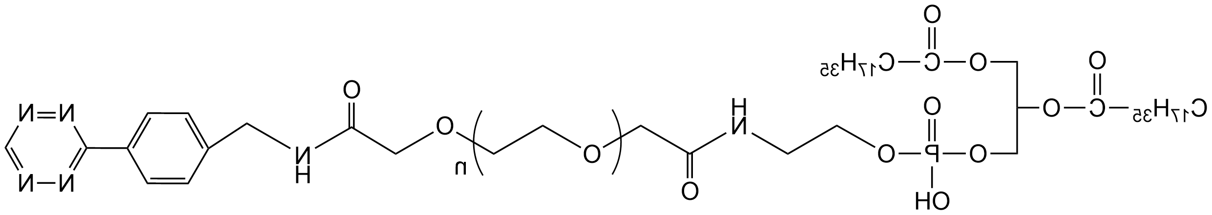 四嗪修饰的磷脂-聚乙二醇共聚物，DSPE-PEG-Tetrazine