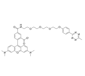 TAMRA-PEG4-methyltetrazine TAMRA-PEG4-methyltetrazine