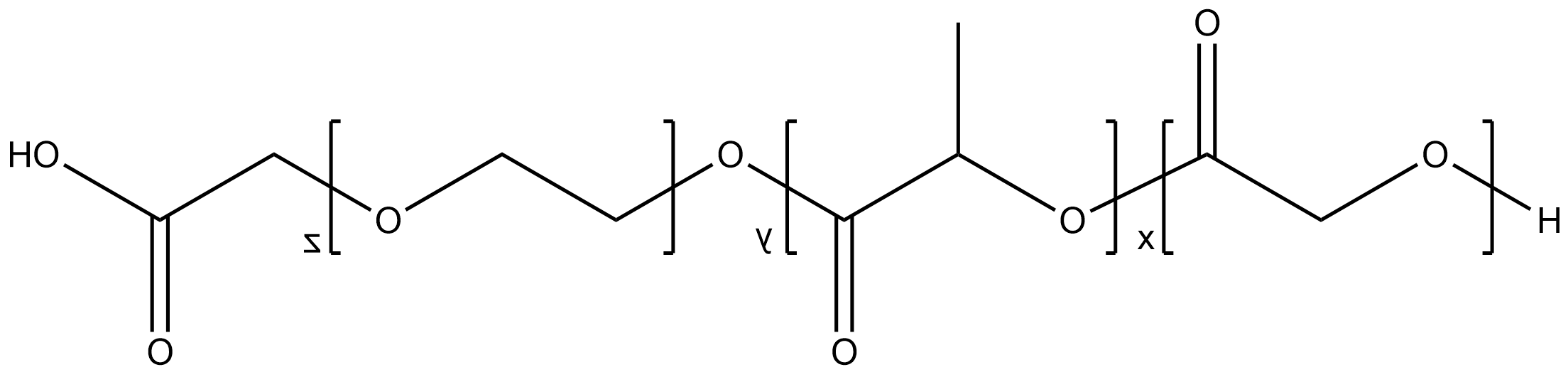 PLGA-PEG-COOH，聚乳酸羟基乙酸共聚物-聚乙二醇-羧基