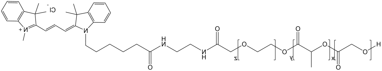 PLGA-PEG-CY3，聚乳酸-羟基乙酸-聚乙二醇-CY3