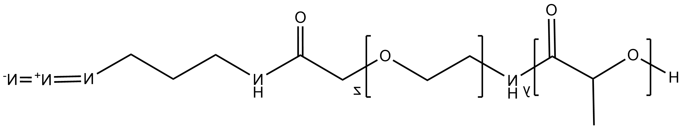 PLA-PEG-N₃，聚乳酸-聚乙二醇-叠氮