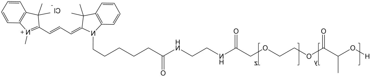 PLA-PEG-CY3，聚乳酸-聚乙二醇-CY3