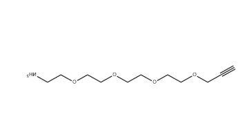HC≡C-CH2-PEG4-NH2