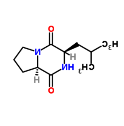 环(L-脯氨酰-L-亮氨酰)	 