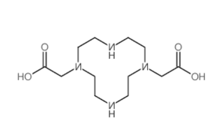 1,4,7,10-四氮杂环十二烷-1,7-二乙酸	 