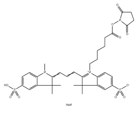 Sulfo-Cy3 NHS 酯 Sulfo-Cy3 NHS 酯