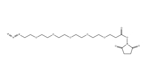 Azide-PEG5-NHS