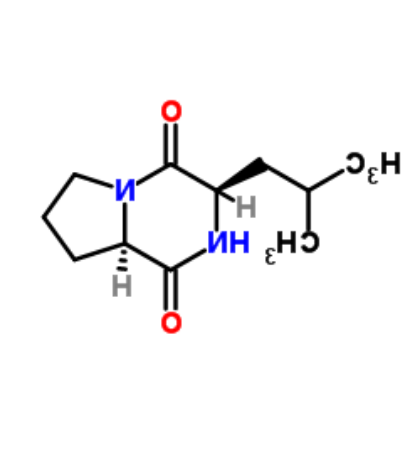 环(L-脯氨酰-L-亮氨酰)	 