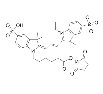 磺化Cy3-N-羟基琥珀酰亚胺酯