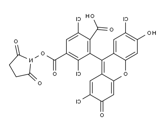 6‑TET, SE，CAS2129651‑80‑3一种基于四氯荧光素的氨基反应性荧光探针
