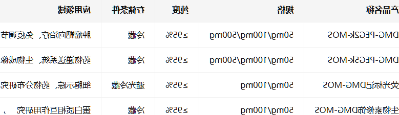 DMG-甘露寡糖 DMG-甘露寡糖