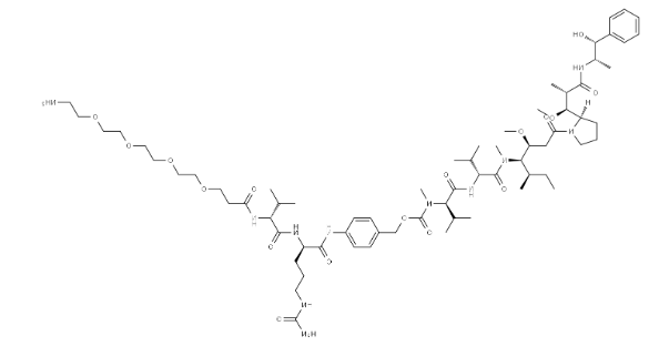 Amino-PEG4-Val-Cit-PAB-MMAE
