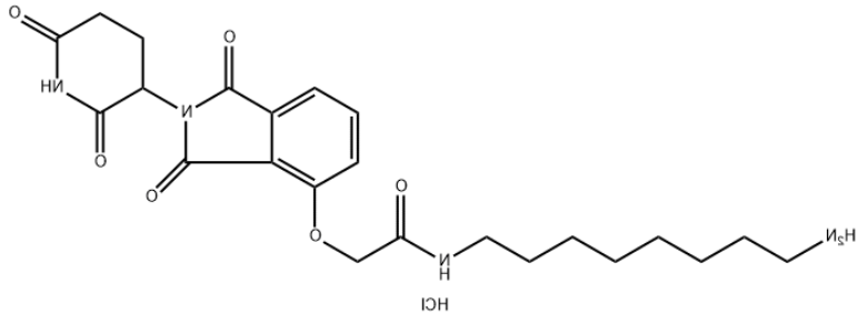 Thalidomide-O-amido-C8-NH2，2415263-07-7，泊马度胺氨基