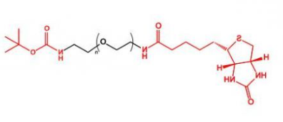 Biotin-PEG-NH-Boc