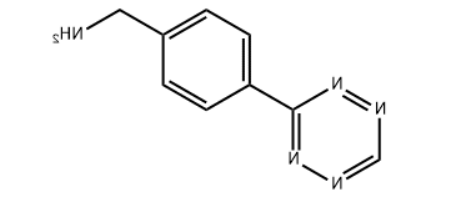 Tetrazine-NH2,cas:1092689-33-2,4-(1,2,4,5-四嗪-3-基)苄胺 科研试剂