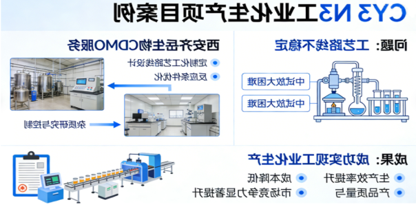 CY3-N3(cas:1167421-28-4)工艺开发及中试放大定制服务