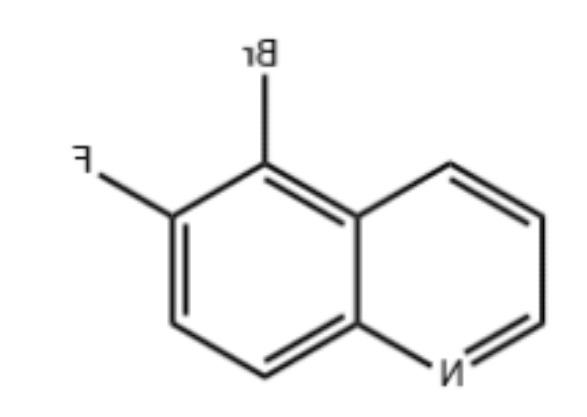 5-溴-6-氟喹啉|cas:107224-21-5|5-Bromo-6-fluoroquinoline