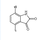 7-溴-4-氟靛红,cas1245648-36-5,7-bromo-4-fluoroindoline-2,3-dione,含氟试剂