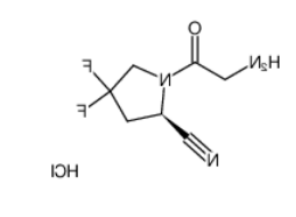 CAS:1448440-51-4,(S)-1-(2-氨基乙酰基)-4,4-二氟吡咯烷-2-甲腈盐酸盐,含氟试剂