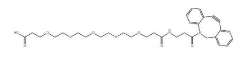 DBCO-PEG5-acid，二苯并环辛炔-五聚乙二醇-羧酸，淡黄色或无色油性